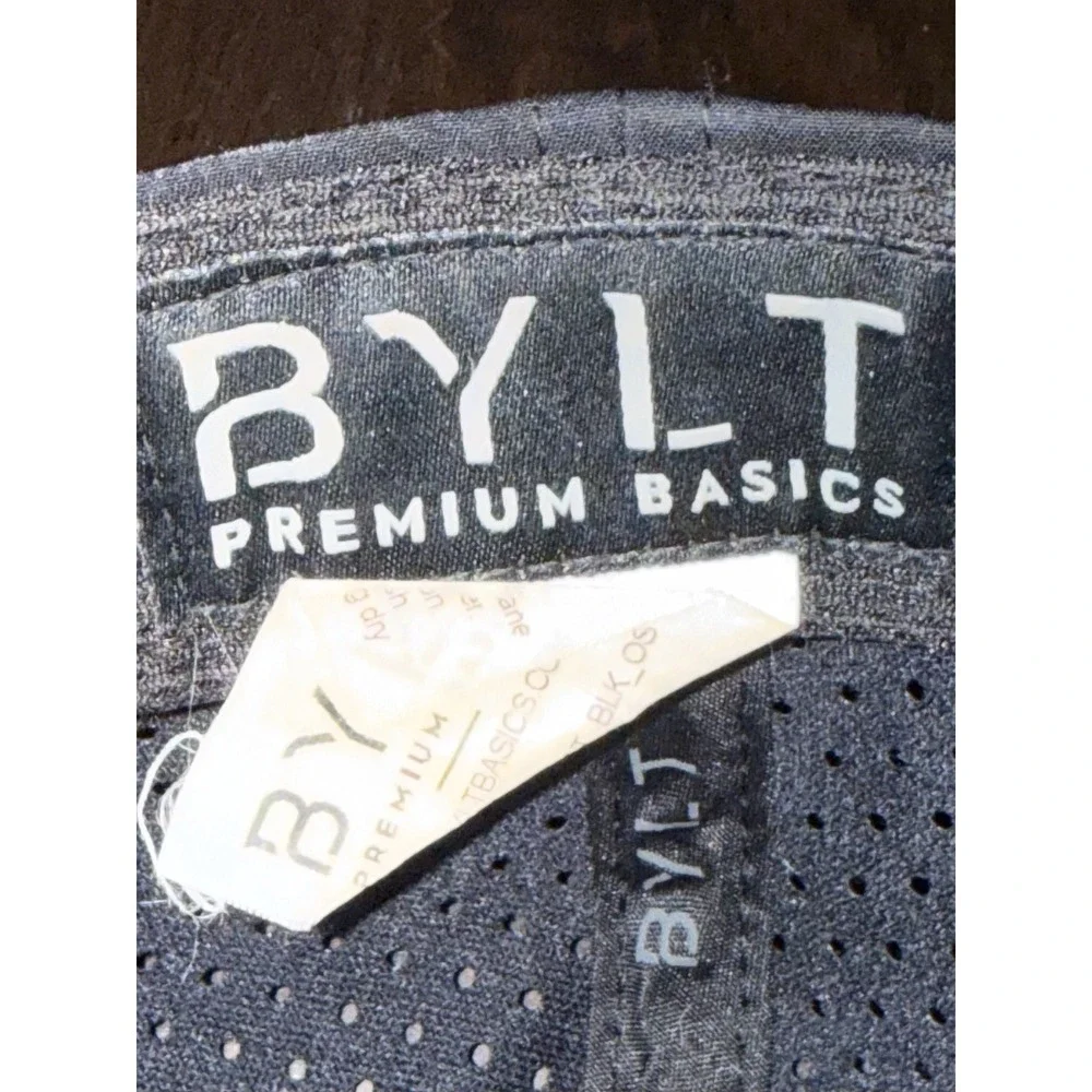 BYLT PCH 2.0 hat Cap Black SnapBack Premium Basics Workout Gym Brand